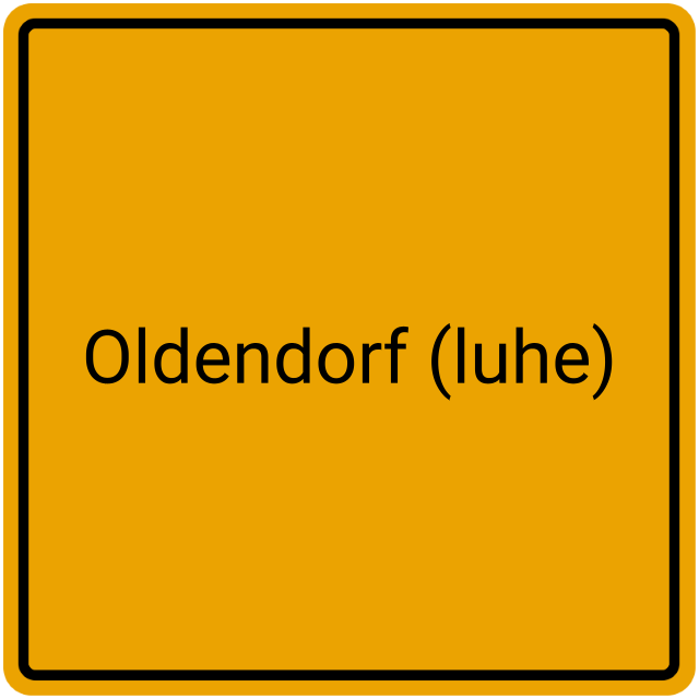 Meldebestätigung Oldendorf (Luhe)